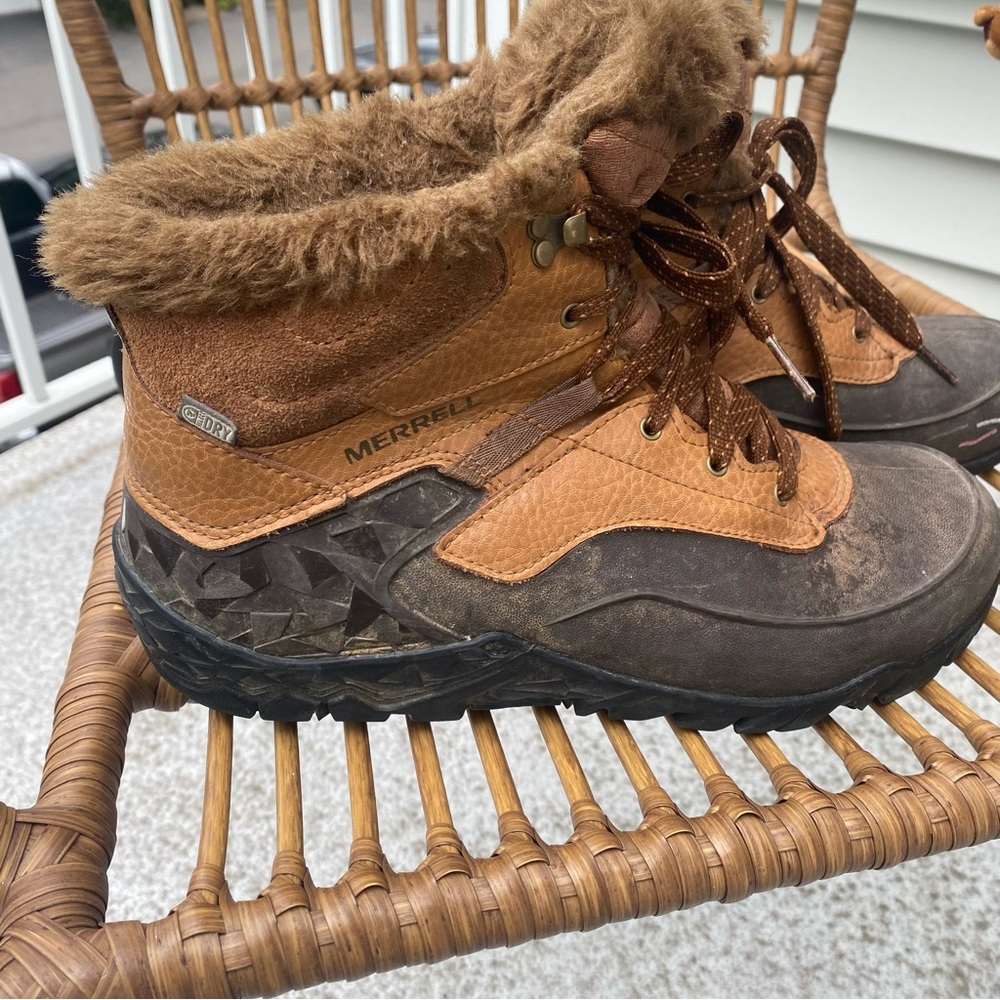 Merrell Aurora 6 Ice+ Winter Boots Womens Size 9.5 Insulated Waterproof